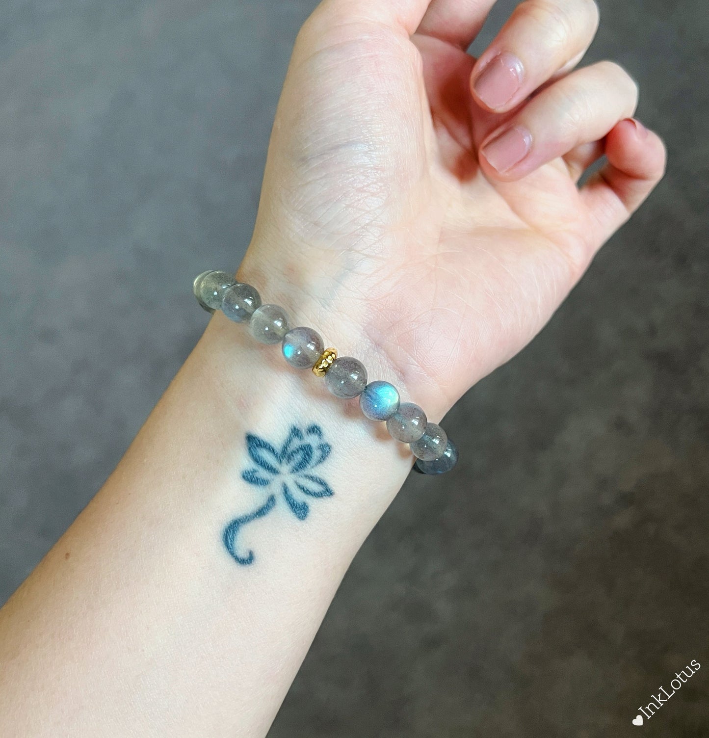 8mm Labradorite Bracelet