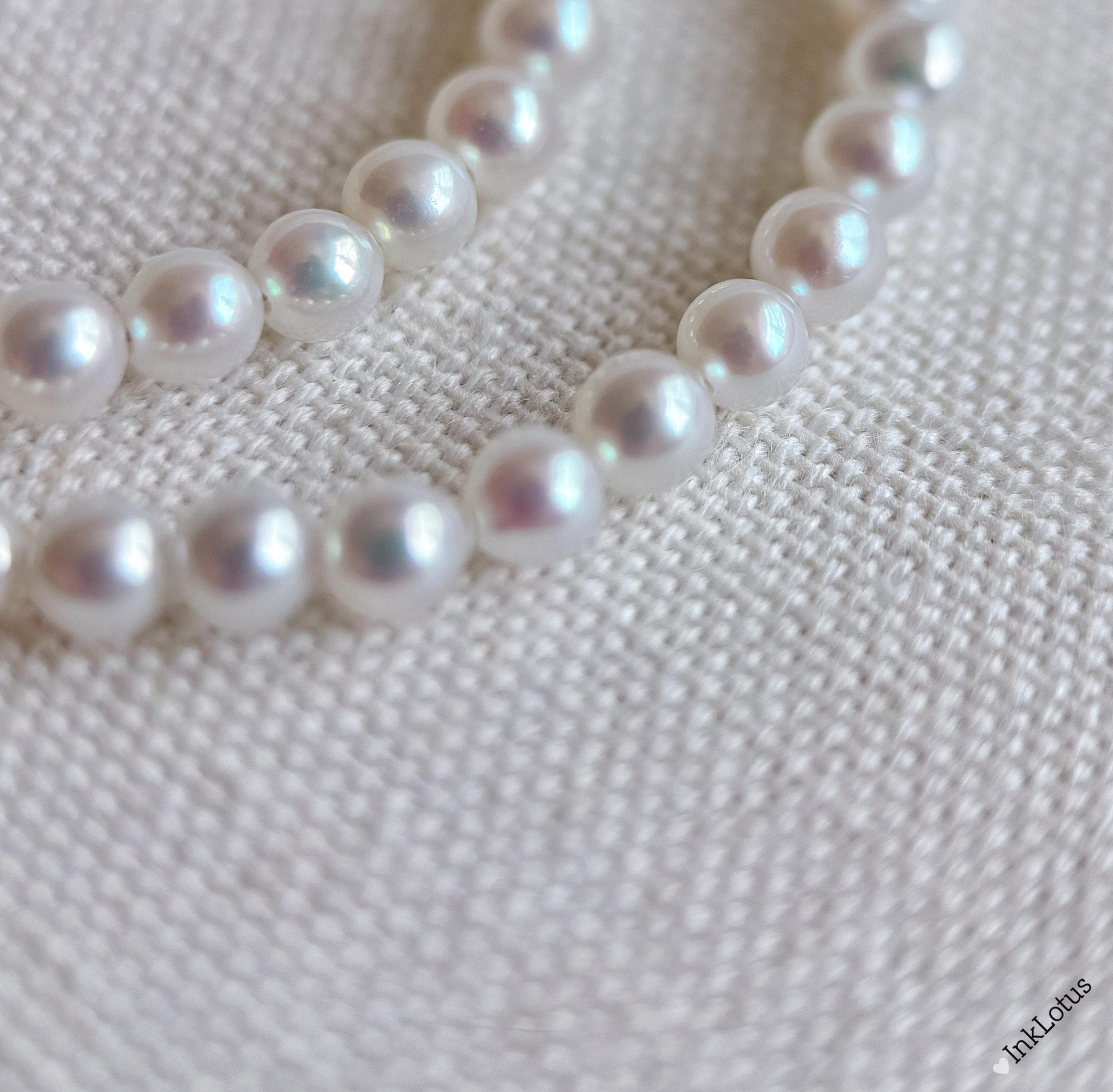 Freshwater Pearl Necklace: Sterling Silver Labradorite Pendant, Adjustable Choker