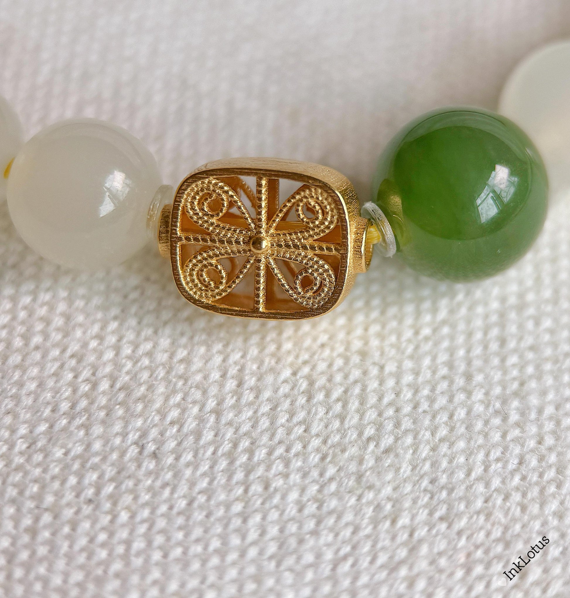 Nephrite Jade Multi-Wrap Bracelet/Necklace 8mm: Sterling Silver Elephant Charm, Red Agate Accent