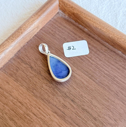 Sugilite Pendant Necklace | Sterling Silver, Adjustable Chain