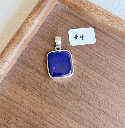 Sugilite Pendant Necklace | Sterling Silver, Adjustable Chain